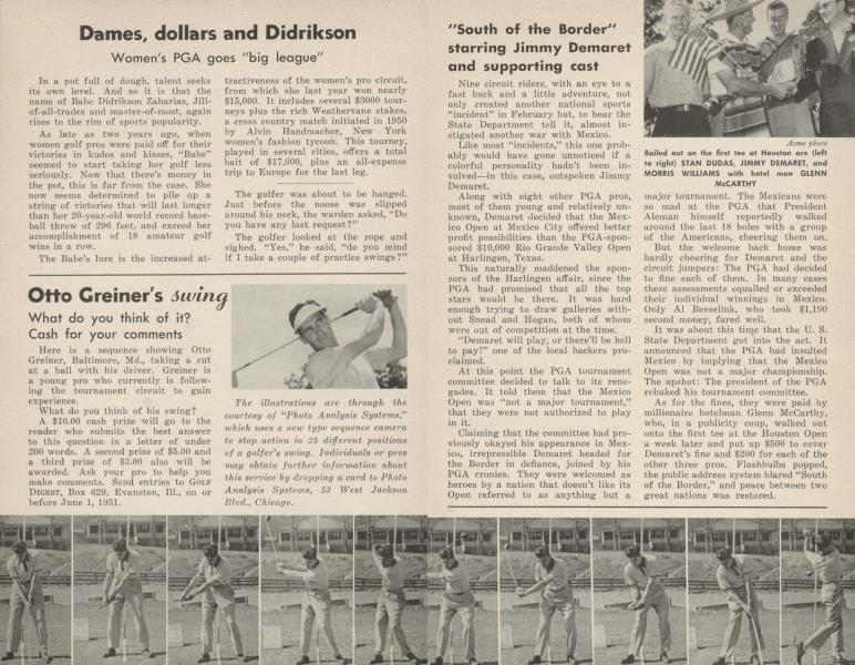 Otto Greiner's swing