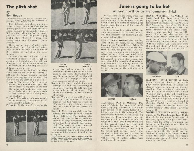 The pitch shot