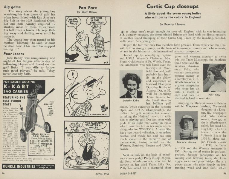 Curtis Cup closeups