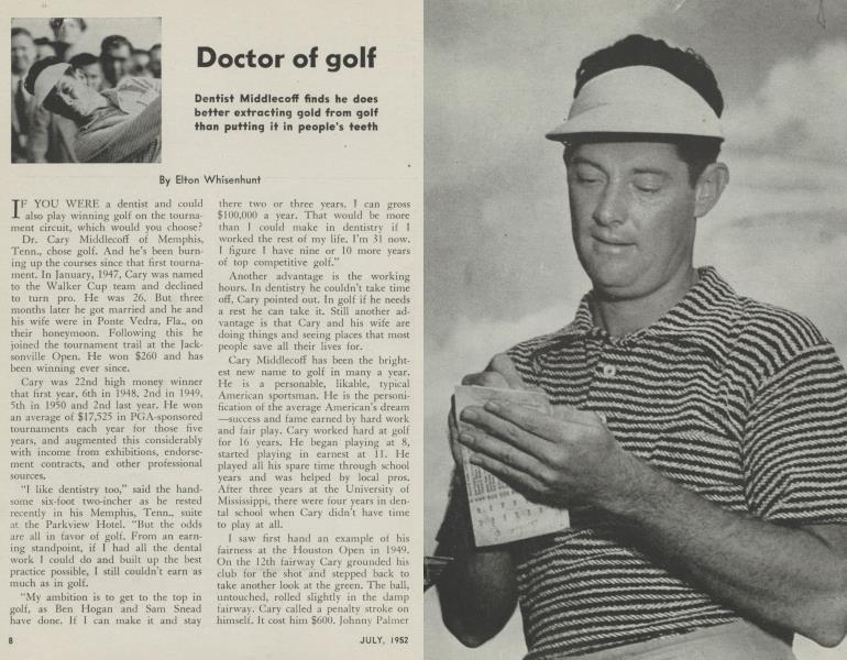 Doctor of golf