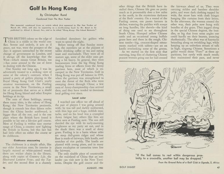 Golf In Hong Kong