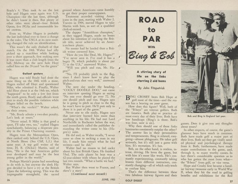ROAD to PAR with Bing & Bob