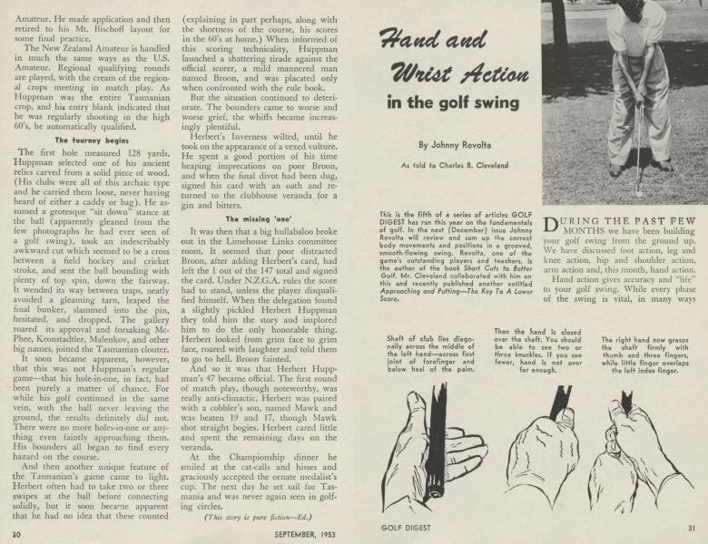 Hand and Wrist Action in the golf swing