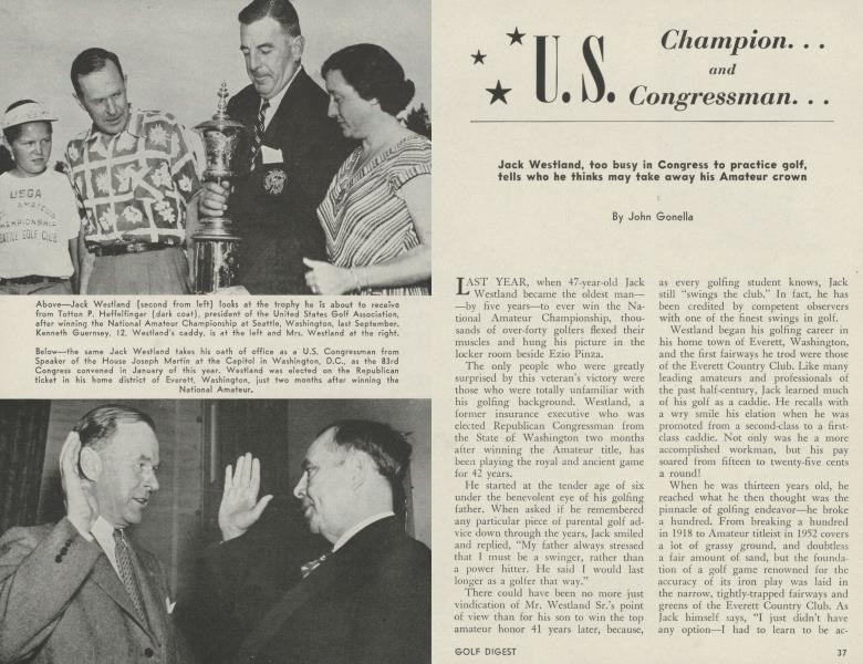 U.S. Champion. . . and Congressman. . .