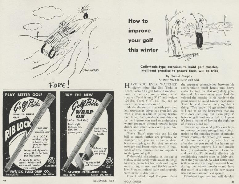 How to improve your golf this winter