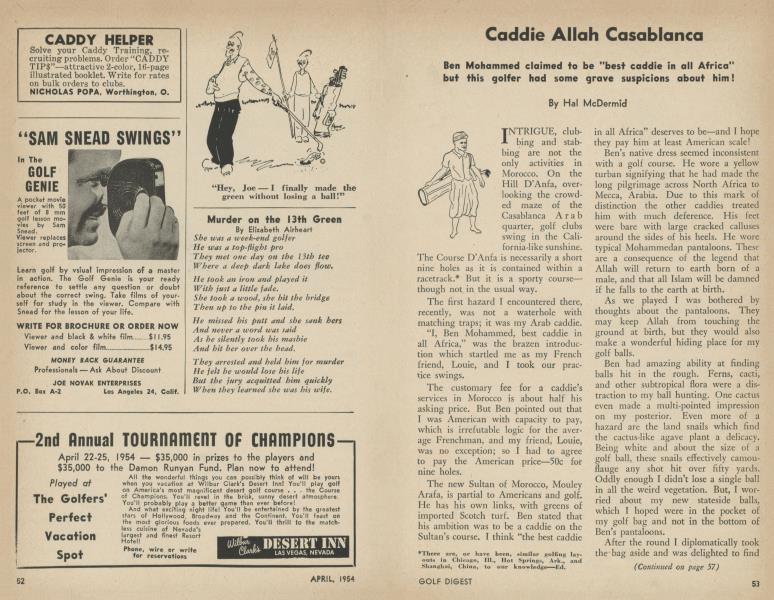 Caddie Allah Casablanca