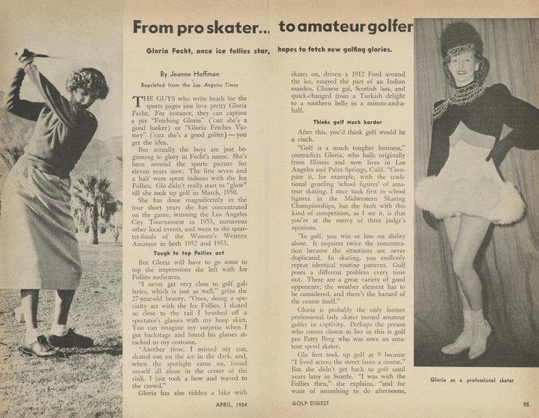 From pro skater...to amateur golfer