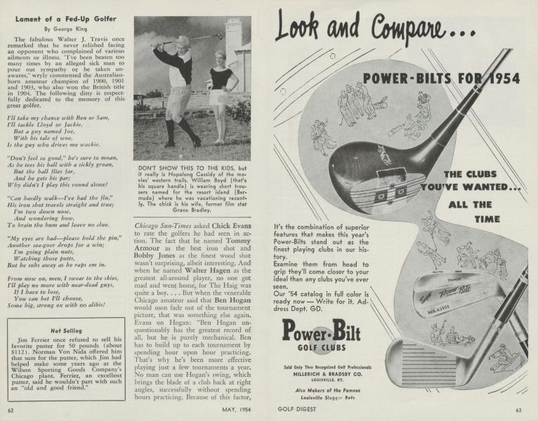 Lament of a Fed-Up Golfer