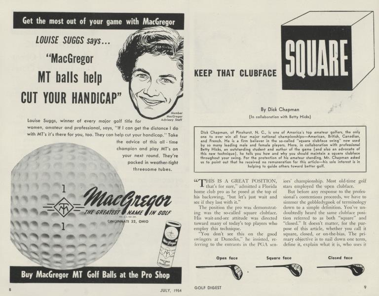 KEEP THAT CLUBFACE SQUARE