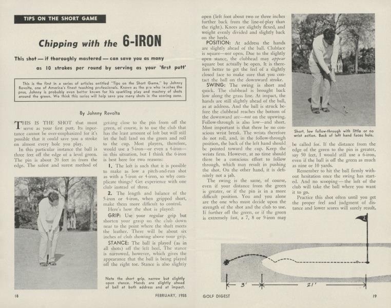 Chipping with the 6-IRON