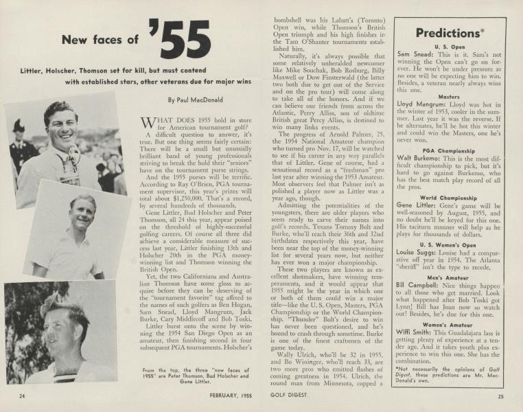 New faces of '55