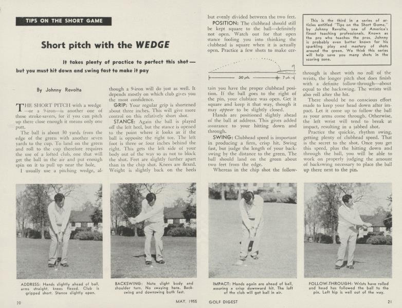 Short pitch with the WEDCE