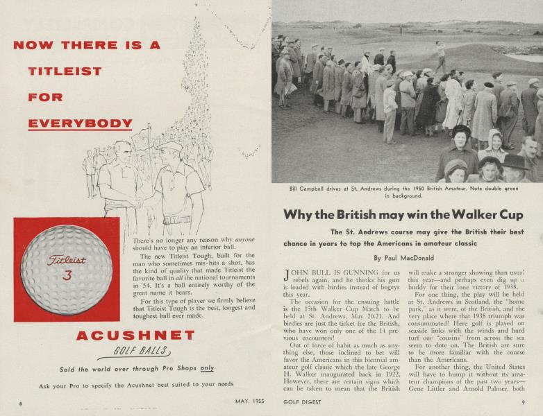 Why the British may win the Walker Cup