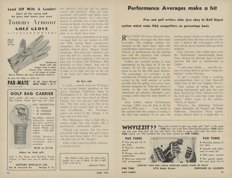 Performance Averages make a hit