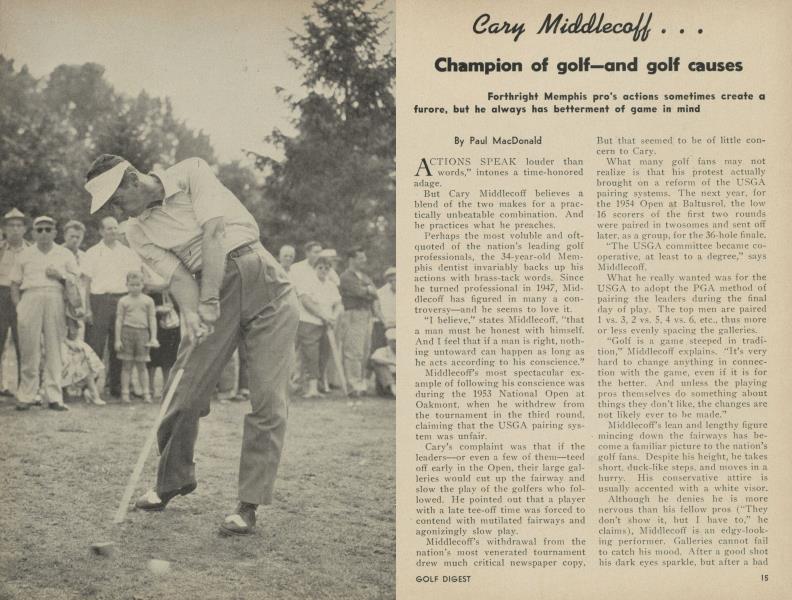 Champion of golf—and golf causes