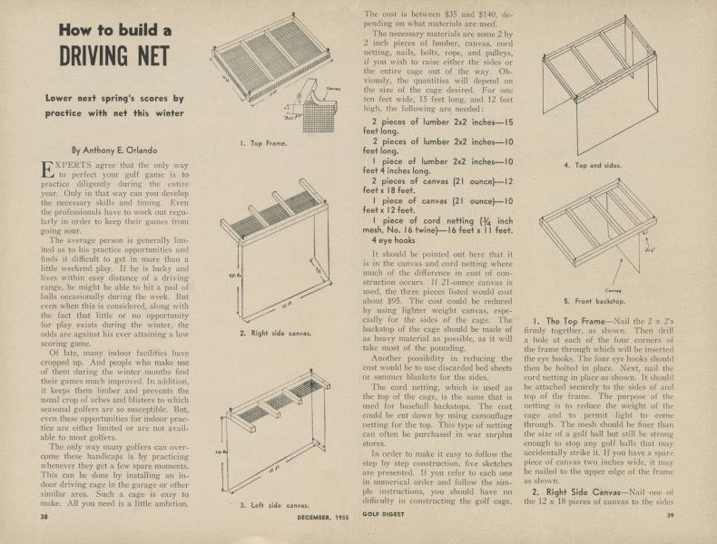 How to build a DRIVING NET