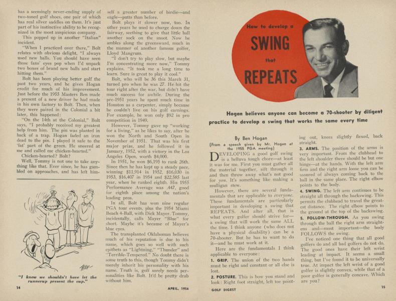 How to develop a SWING that REPEATS
