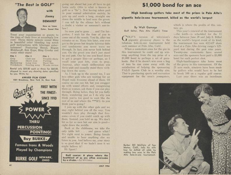 $1,000 bond for an ace
