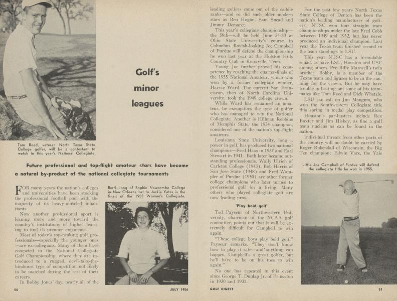 Golf's minor leagues