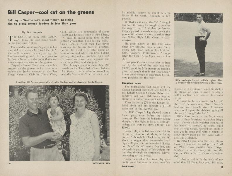 Bill Casper—cool cat on the greens