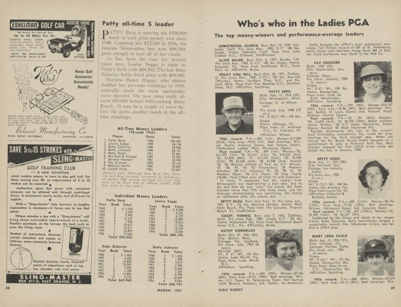 Who's who in the Ladies PGA