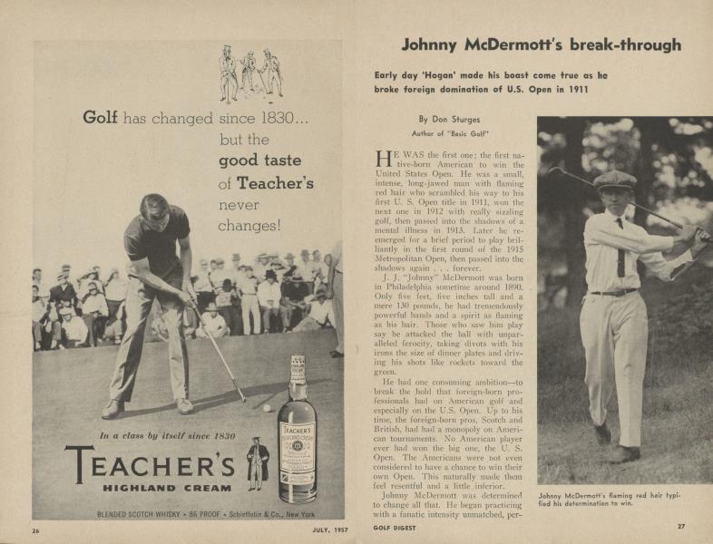 Johnny McDermott's break-through