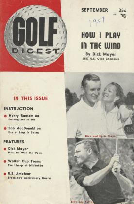 SEPTEMBER 1957 | Golf Digest
