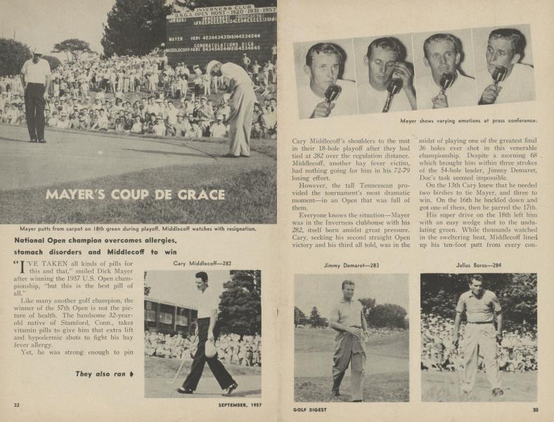 MAYER'S COUP DE GRACE