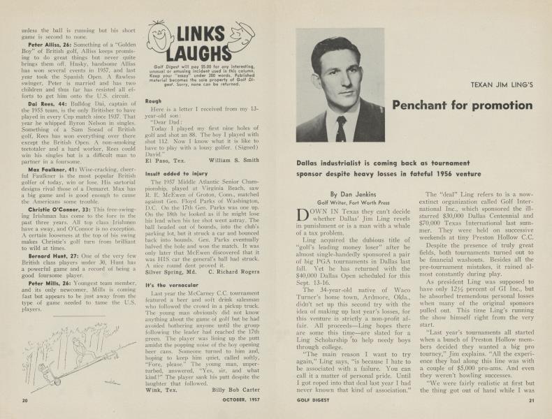 Penchant for promotion