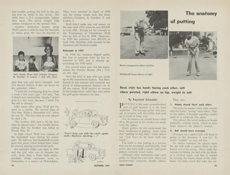 The anatomy of putting