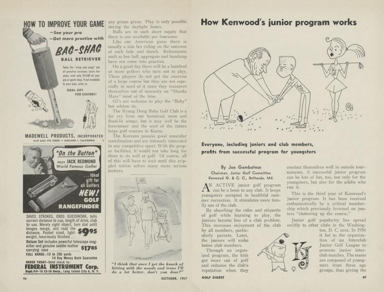 How Kenwood's junior program works