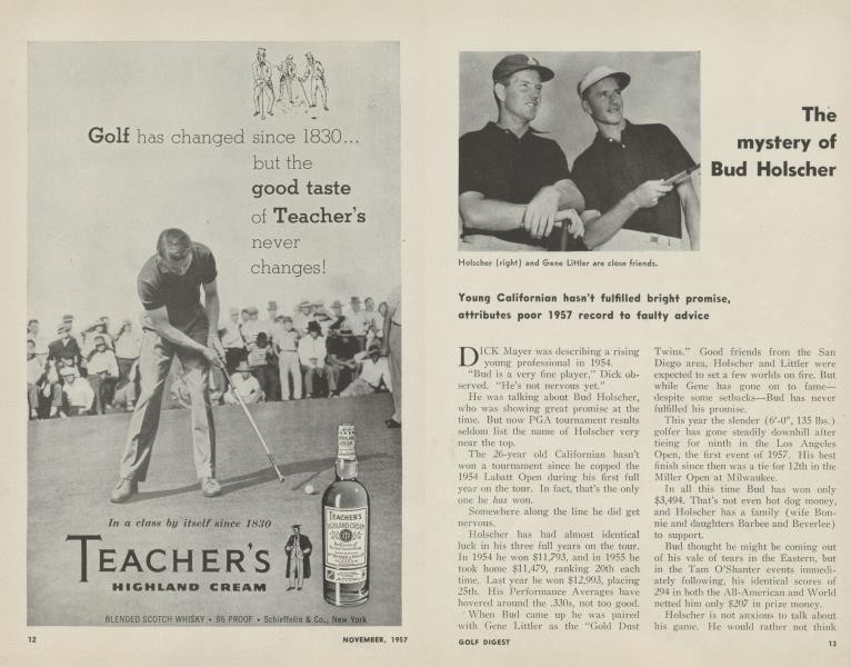 The mystery of Bud Holscher