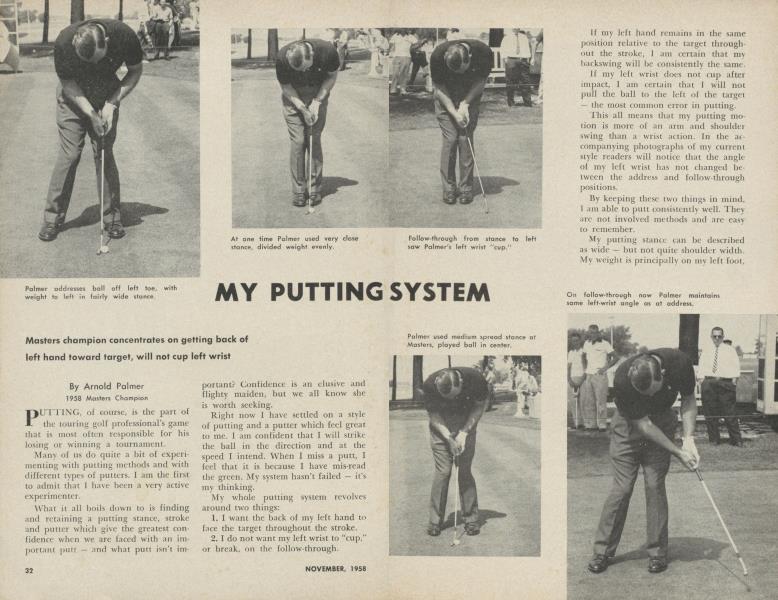 MY PUTTING SYSTEM