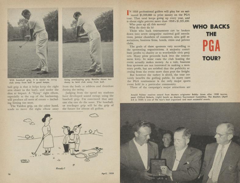WHO BACKS THE PGA TOUR?
