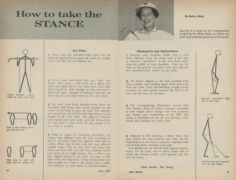 How to take the STANCE