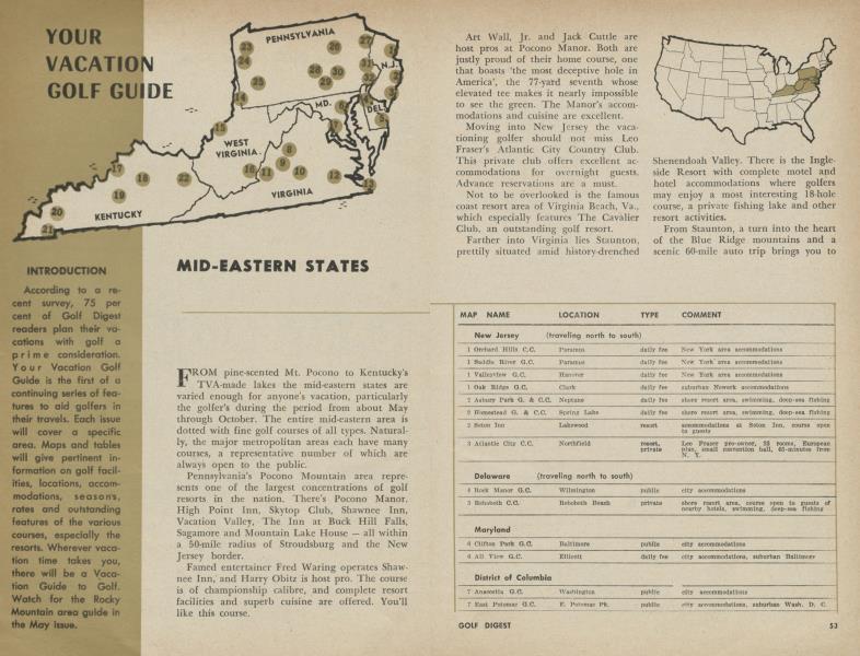 MID-EASTERN STATES