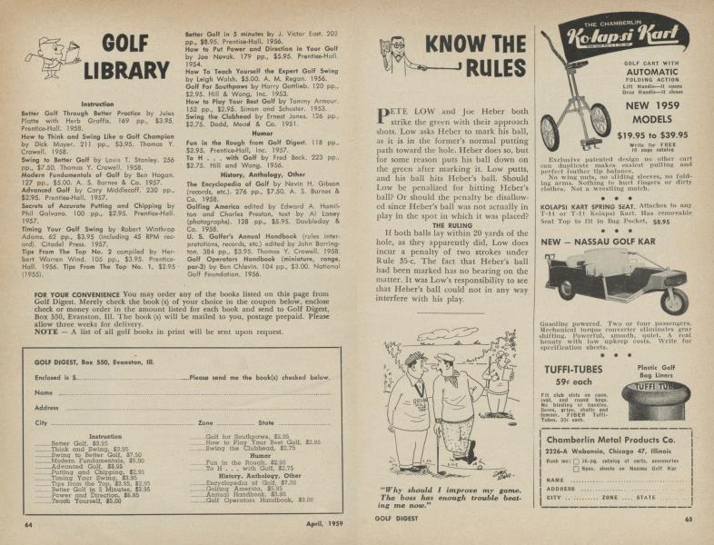 GOLF LIBRARY