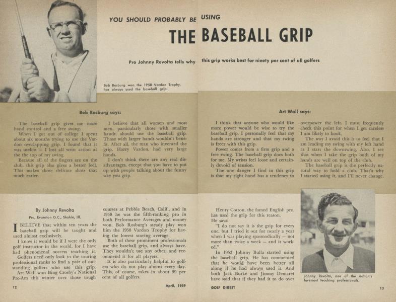 THE BASEBALL GRIP