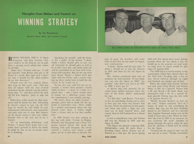 WINNING STRATEGY