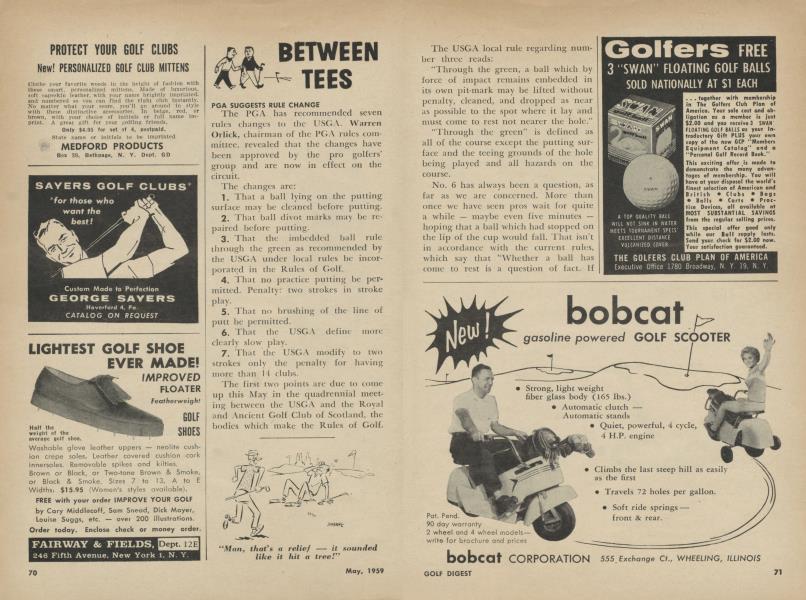 BETWEEN TEES