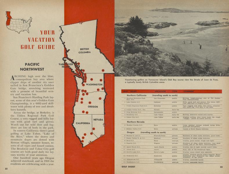 YOUR VACATION GOLF GUIDE