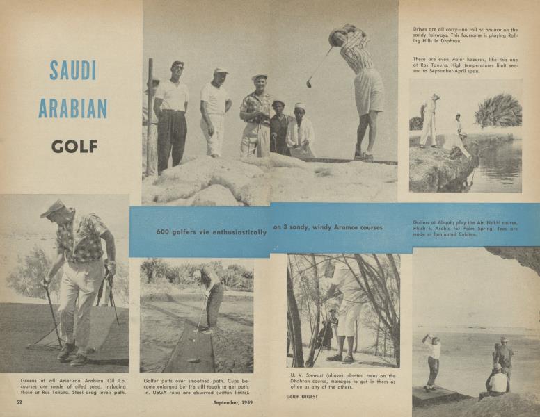 SAUDI ARABIAN GOLF