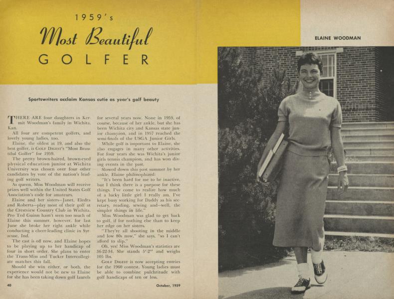 1959's Most Beautiful GOLFER