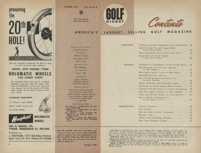 AMERICA'S LARGEST SELLING GOLF MAGAZINE