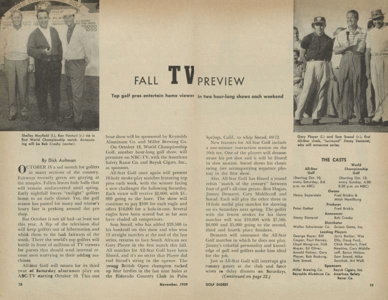 FALL TV PREVIEW