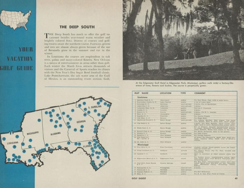 THE DEEP SOUTH