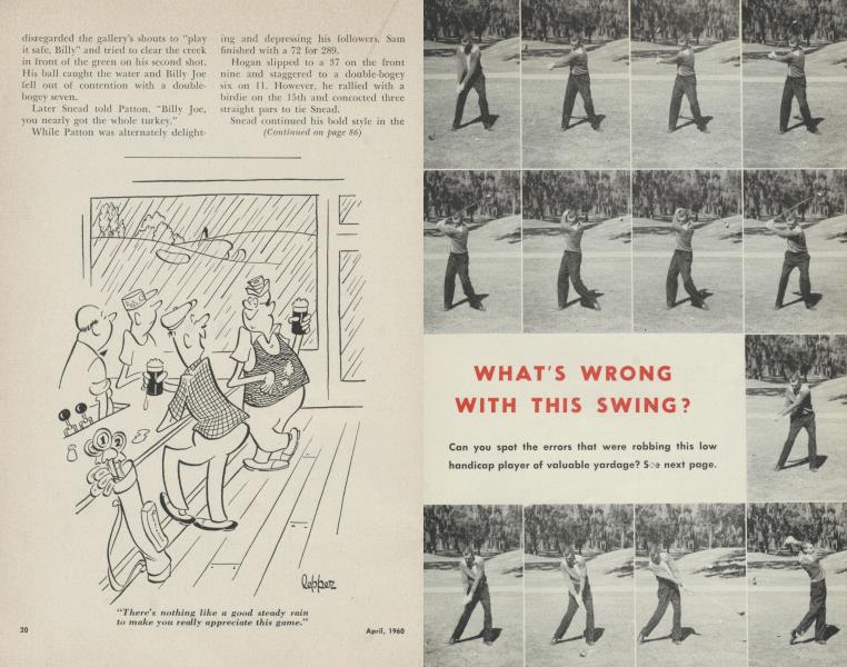 WHAT'S WRONG WITH THIS SWING
