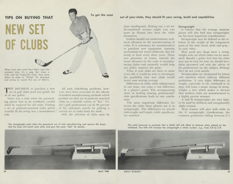 TIPS ON BUYING THAT NEW SET OF CLUBS