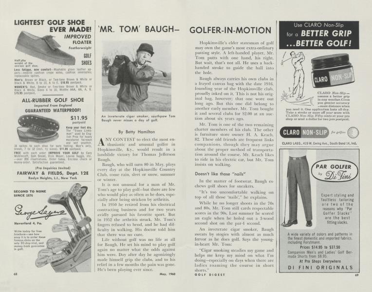 'MR. TOM' BAUGH GOLFER-IN-MOTION