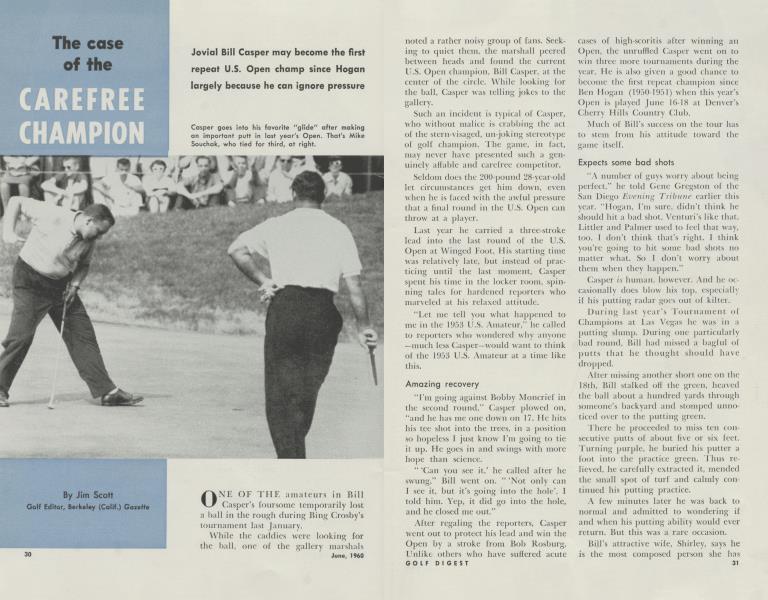 The case of the CAREFREE CHAMPION